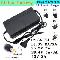 คุณภาพสูง Adapter EU Supply DC5.5Mm To 16.8V Power 5A AU DC Plug 29.4V 12V 100-240V UK 25.2V Adapter X 2.1Mm Charger 42V US 3A 2A AC 12.6V