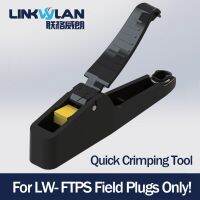 Linkwylan ปลั๊กต่อสำหรับ Lw-ftps-cat8 Cat7 Cat6a สนามที่มือจับสำหรับอย่างรวดเร็ว