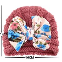 、‘】【= 13 Style Knitted Winter Baby Hat For Girls Candy Color Bonnet Enfant Baby Beanie Turban Hats Newborn Baby Cap For Boys Gifts