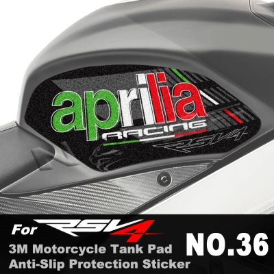 3M Motorcycle Side Tank Pad Sticker Knee Grip Protection Decal Accessori Waterproof For Aprilia RSV4 2010-22 TUONO 1100 2015-20