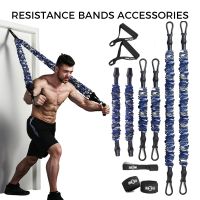 【YF】 INNSTAR Resistance Bands Accessories Elastic Band Fitness Handle Foot Strap Gym Full Body Workout Bench Press Exercise Equipment