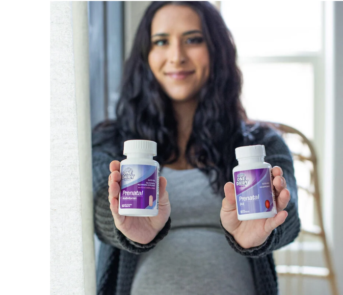 วิตามินเตรียมตั้งครรภ์-prenatal-multivitamin-60-tablets-plus-dha-200-mg-60-softgels-2-bottles-21st-century-คนท้อง-ให้นมบุตร