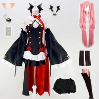 Owari No Krul Tepes เครื่องแบบชุดคอสเพลย์ผู้หญิงฮาโลวีน,แวมไพร์แม่มดอนิเมะเรื่องฮาโลวีน