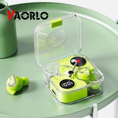 ZZOOI VAORLO HiFi Wireless Earphones Mini In-Ear Headphone With HD Microphone Heaset Noise Reduction Earbud Bluetooth 5.2 Stereo Music