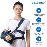 VELPEAU Shoulder Abduction Sling Support With Pillow for Shoulder Injury and Recovery, Medical Orthosis Immobilizer Universal