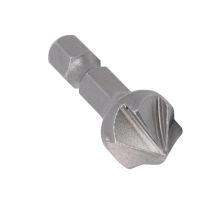 ใหม่90องศา Countersink เจาะ Chamfer Bit 14 "Hex Shank ช่างไม้งานไม้มุม Point Bevel ตัดเครื่องตัดลบเครื่องมือ