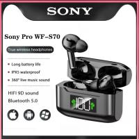 [AWEAR] SONY Pro WF-S70จริงไร้สายบลูทูธชุดหูฟังกีฬาชุดหูฟังโทรศัพท์มือถือโทรชุดหูฟังในหูด้วยข้าวสาลีกีฬาชุดหูฟังสำหรับ Apple Android Huawei