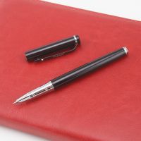 【❂Hot On Sale❂】 ORANGEE Jinhao ปากกาสีดำคุณภาพสูง Extra Fine Nib 0.38มม. ปากกาหมึกซึมสำหรับปากกาหมึกซึมวัสดุทำจากเหล็กอุปกรณ์การเรียนสำนักงาน