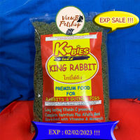 [Sale!!! EXP 02/02/2023 !!!] [Kobies King] อาหารกระต่ายผสมสำเร็จรูป โกบี้ส์คิง 1 กิโลกรัม Rabbit Premium Food (KK01)