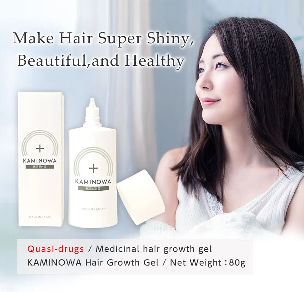 KAMINOWA+] Hair Growth Gel 80g | Hair Plus | Hair Care | Hair Growth Tonic  | Scalp Care | Scalp Gel | Treatment for Thinning Hair | | Lazada Singapore