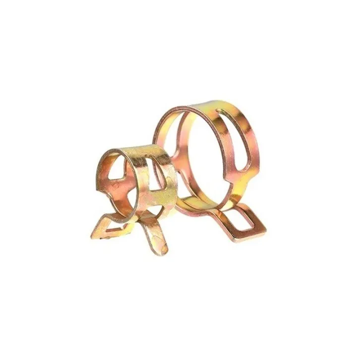 10PCS Metal Hose Tubing Spring Clips Clamps Assortment Kit Fuel Line