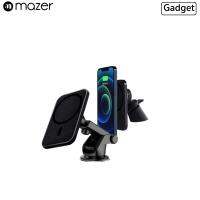 Mazer Infinite.Boost Mag.Drive 3 15W Aluminium Magnetic Wireless Car Mount W Car Charger ที่ยึดโทรศัพท์(ของแท้100%)