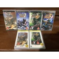 แผ่นแท้ [PSP] รวม Monster Hunter Portable (Japan) PSP ภาค 1 2 2G 3rd 3 Mon Hun มอนสเตอร์ ฮันเตอร์ ล่าแย้ MH