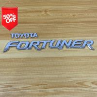 โลโก้ ติดฝาท้าย TOYOTA FORTUNER ( ชุด 2 ชิ้น ) #โลโก้รถ  #โลโก้รถยนต์  #สติ๊กเกอร์รถ #Logo  #โลโก้