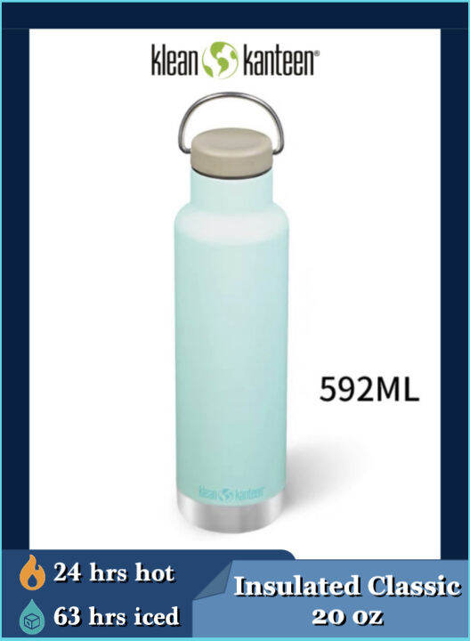 Klean Kanteen Insulated Classic 20oz Blue Tint Lazada PH