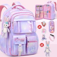 【Hot Sale】 New primary school students schoolbags for girls grades one to six junior high girls light childrens backpacks