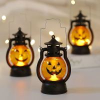 【Taroball】Pumpkin โคมไฟ LED รูปหัวกะโหลก,อุปกรณ์ตกแต่งโคมไฟน้ำมัน LED ไฟปาร์ตี้บาร์วันหยุดสร้างสรรค์