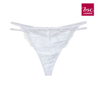 BSC Panty กางเกงชั้นในรูปแบบ G-string satin - BU8373LI