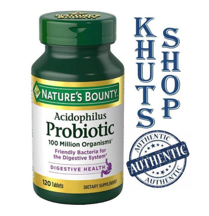 Nature's Bounty, Acidophilus Probiotic 100 Million Organisms, 120