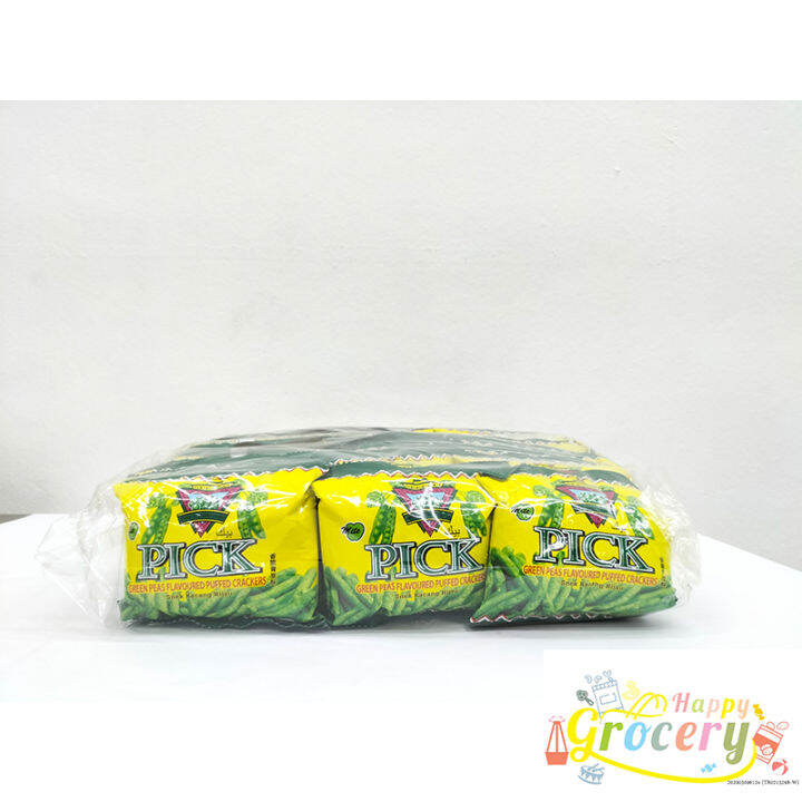 PICK Green Pea Snack (10g x 30pcs) | Lazada