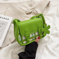 【cw】 Womens Popular Bag This Year 2022 Summer New Shoulder Bag Korean Style Fashion Fresh Cambridge Satchel Cross-Border Small Square Bag ！