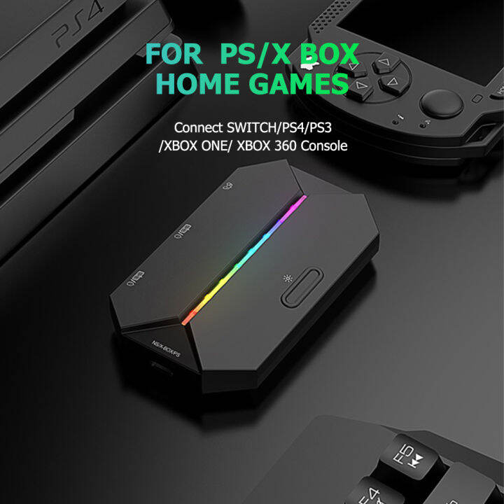 g6l-ตัวแปลงเม้าส์คีย์บอร์ดเกม-อะแดปเตอร์ตัวควบคุมสำหรับ-switch-xbox-one-ps3อุปกรณ์เสริม