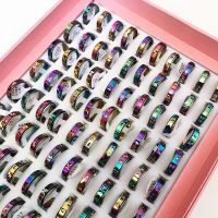 ✕ 50Pcs/Lot Wholesale Spiner Rotatable Copper Ring For Women Heart Lover Brand New Multi Color Grilfriend Birthday Jewelry Gift