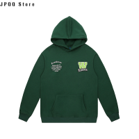 JPQQ Store RFSD เสื้อผ้าผู้ชาย2023ฤดูใบไม้ร่วงและฤดูหนาวเสื้อกันหนาวพิมพ์ลายใหม่360กรัมเสื้อกันหนาวมีฮู้ดหลวมแบรนด์อินเทรนด์ผ้าฟลีซสำหรับผู้ชายและผู้หญิง