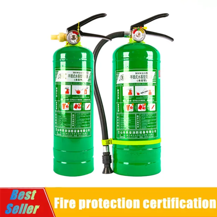 Fire Extinguisher 3L Expiration Refillable Fire Extinguisher Portable