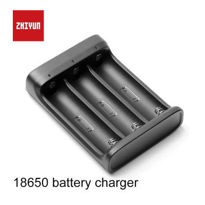 ZHIYUN 18650 Battery Charger 3 Slots for 18650 Crane 2 Handheld Stabilizer Gimbal Black Color