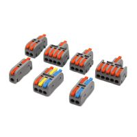 Wire Connector Quick Splitter Mini Splicing Universal Conductor Wiring Cable LED Terminal Block Push-in Electrical Connectors Electrical Connectors