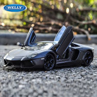 AWELLY 1:36 Lamborghini Aventador LP700-4ล้อแม็กรถยนต์รุ่น D Iecast จำลองโลหะของเล่นรถสปอร์ตรุ่นเก็บเด็ก GiftM