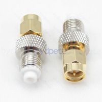 SMA Male Plug to FME Female Jack Teflon Straight RF Connector Adapter Tanger