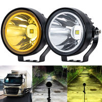 4-inch Round LED Spot Light Ultra-Bright 12-48V Headlight Fog Lamp Reversing Lamp Driving Work Light for Motorcycle Cars Trucks