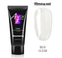 เบอร์ 01 CLEAR ?? Poly gel เจลต่อเล็บ Misscheering (15 ml) โพลี่เจลต่อเล็บ เนื้อดี ราคาถูก POLYGEL Acrylicgel ✨