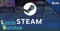 Steam Digital Gift Card 150บาท (ต้องเพิ่ม Steam Account ของร้านเป็นเพื่อน ซื้อครั้งแรกส่งได้หลัง 72ชม. ครั้งต่อไปส่งได้ทันที)