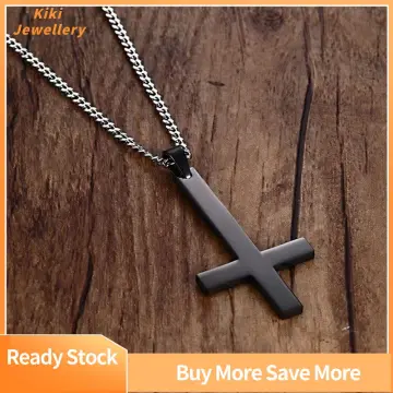 Shop Upside Down Cross Necklace with great discounts and prices online -  Oct 2023