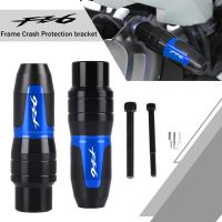 ยามาฮ่า FZ6R FZ6รถมอเตอร์ไซด์ FZ6N FZ6S 2004 2005 2006 2007 2008 2009 2010เฟรมป้องกันรถเลื่อนล้มไอเสียรถจักรยานยนต์ FZ-6