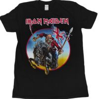 เสื้อยืดวง IRON MAIDEN england tour 2013 ลิขสิทธิ์แท้