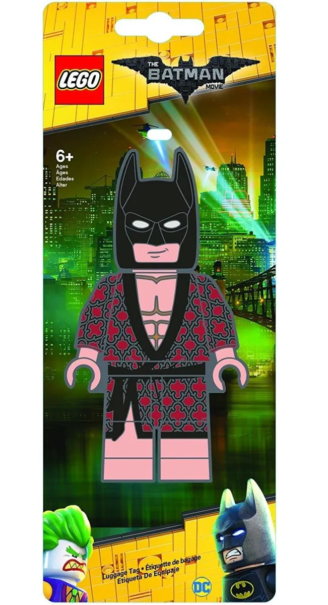 Original] LEGO Batman Movie Kimono Batman Luggage Tag Toys for Kids | Lazada
