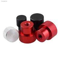 ▬♞₪ 1/2/5 Pcs Aluminum Alloy knurled Thumb Hand Nut Blind Hole M3 M4 M5 M6 M8 M10 Rack Lock Diameter 12/16/20mm