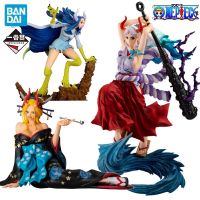 คอลเลคชั่นดั้งเดิม BANDAI หนึ่งชิ้น Ichiban Kuji EX สาวของสะสมยามาโตะอนิเมะมาเรียสีดำของเล่นโมเดลของเล่นสำหรับเด็กผู้ชายของขวัญ