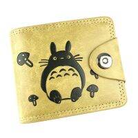 My Neighbour TOTORO Anime Folding Wallet Portable Snap Wallet Male Or Female Short Coin Purse