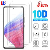 3 Pcs ป้องกันสำหรับ Samsung A53 Screen Protector กระจกนิรภัยสำหรับ Galaxy A53 A52 A52S A51 A50 M51 M52 M53 5G ฟิล์มแก้ว