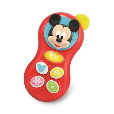 [ ผลิตจากวัสดุคุณภาพดี Kids Toy ] Baby Fun Phone Mickey ของเล่นโทรศัพท์มือถือ [ ของเล่นเด็ก Gift Kids ].