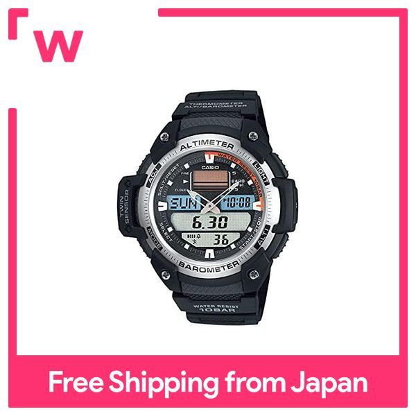 CASIO Collection Watch SGW-400H-1BJH Men's Black | Lazada PH