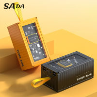 SADA แหล่งจ่ายไฟเคลื่อนที่ที่ชาร์จความจุมาก50000มิลลิแอมป์ไฟ LED จอแสดงผลดิจิตอลพลังงานโทรศัพท์มือถือซัพพลาย