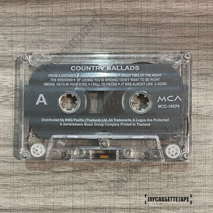 country-ballads-เทปเพลง-เทปคาสเซ็ต-เทปคาสเซ็ท-cassette-tape-เทปเพลงสากล