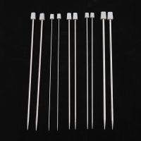 25cm/35cm Metal Straight Knitting Needles Stainless Steel Crochet Hook DIY Sweater Weave Yarn Knitting Tools Sewing Accessories Knitting  Crochet