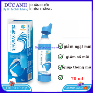 DUNG DỊCH VỆ SINH MŨI SINUMAX OPTIZ người lớn giúp mũi thông thoáng. giảm